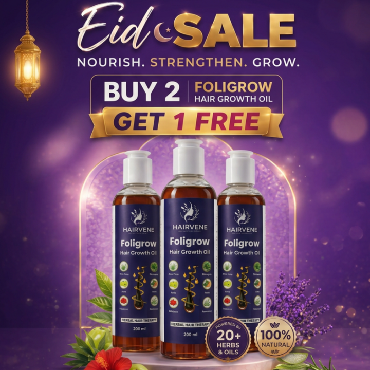 Eid Hair Glow Deal - Buy 2 Get 1 Free